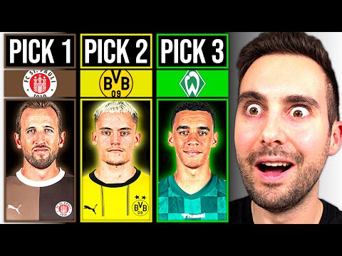 If the Bundesliga had a DRAFT SYSTEM... 🏆😮