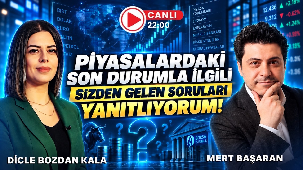 #canlı Piyasalardaki Son Durumla İlgili Sizden Gelen Soruları Yanıtlıyorum!