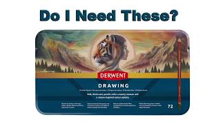 Do I Need the New 72 Set of Derwent Drawing Pencils As An Adult Colourist?