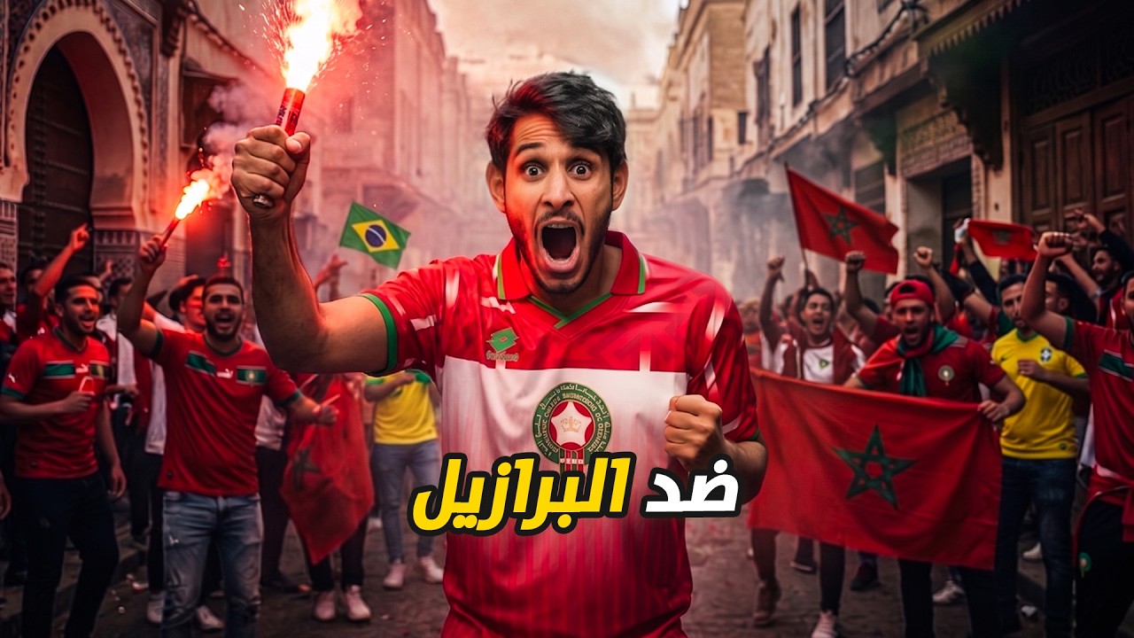 جنون الشوارع المغربية في كأس العالم 🔥🇲🇦 #عمر_يجرب 