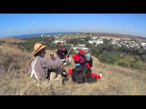 Battle of Alma reenactment (Russia, Crimea, 2015) - 18e regiment d'Infanterie de ligne