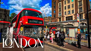 🎧ASMR London Bus Ride: Victoria to North Greenwich via 390 & 188 – 1.5 Hours of Relaxing City Sounds