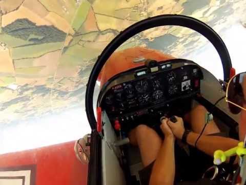 Voltige avion CAP 20 à Argenton 2013 by GOPRO