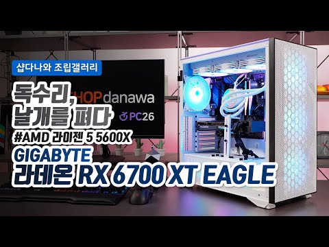 GIGABYTE 󵥿 RX 6700 XT EAGLE D6 12GB ǾƮ