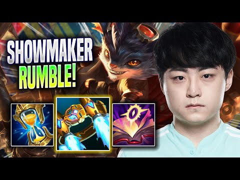 SHOWMAKER IS A MONSTER WITH RUMBLE! - DK ShowMaker Plays Rumble MID vs Tryndamere! | Season 2022