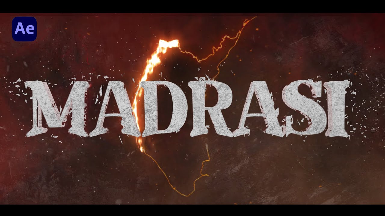 Madharaasi – Trailer Titles After Effects Template