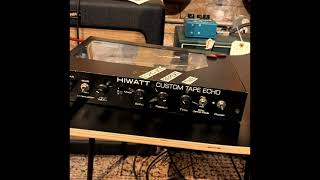Video thumbnail for Rare Hiwatt Tape Echo Demo by eldiabloamps