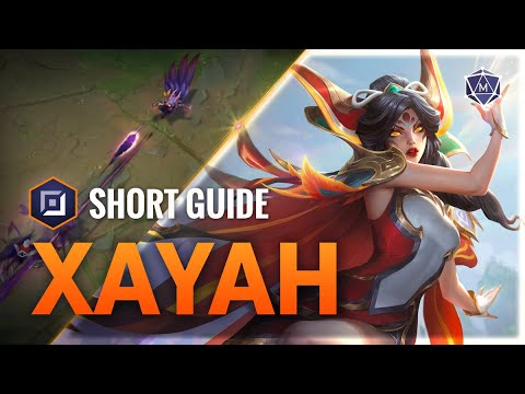 How to play Xayah Bot Lane | Mobalytics 4 Minute Short Guides