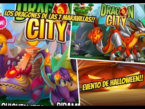 Dragon CIty|DISEÑO DE LOS DRAGONES DE LAS 7 MARAVILLAS|NUEVOS EVENTOS QUE SE VIENEN PARA ESTE MES!!