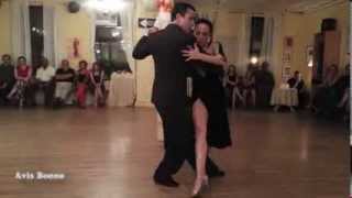 Leandro Oliver & Laila Rezk Tango 1 Domingo Tango Oct  6 2013
