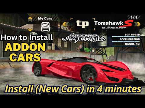 How to Install Addon Car Mods in NFS Most Wanted (2005) Using Ed Tool | Full Modding Guide [2025]