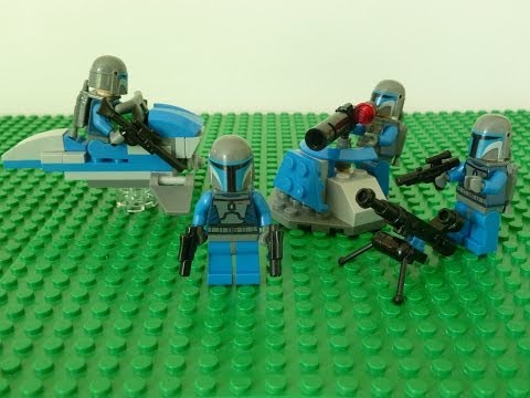 Vidéo LEGO Star Wars 7914 : Mandalorian Battle Pack