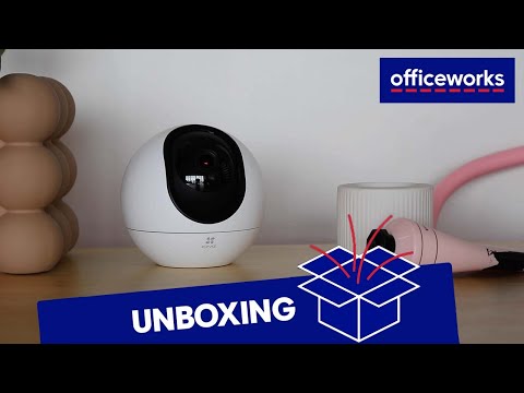 EZVIZ C6W 4MP Indoor Pan/Tilt WiFi Camera Unboxing