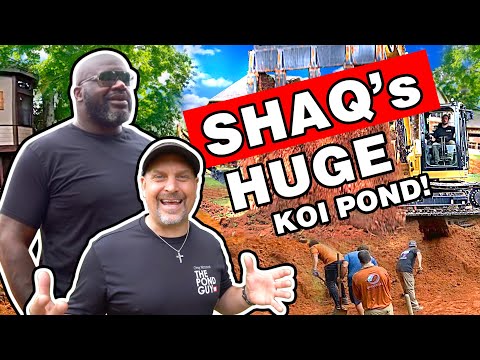 A SHAQ Sized Koi Pond in Atlanta - Part 1