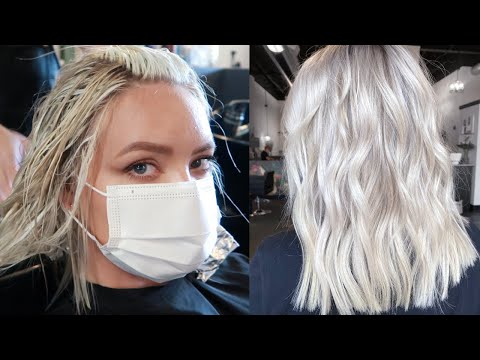 COME TO THE SALON WITH ME - HOW TO HEALTHY PLATINUM BLONDE HAIR