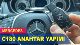 MERCEDES C180 ANAHTAR YAPIMI | Yedek Kopyalama
