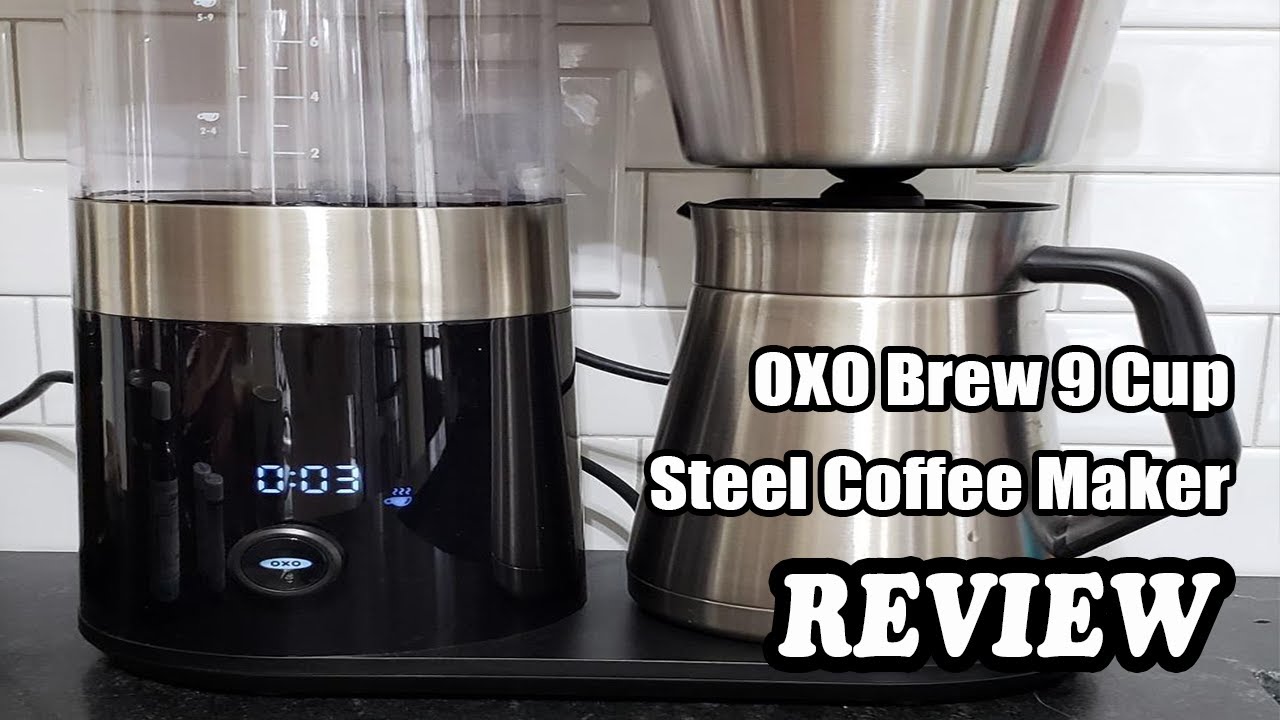 OXO Brew 9 Cup Stainless Steel Coffee Maker - Review 2022