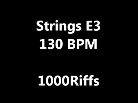 Strings E3 Metronome : 130 BPM - Beats Per Minute