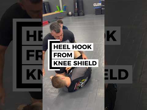 Heel Hook from Knee Shield #bjj #viral #jiujitsu #fyp #shorts #leglocks #mma # #bjjfanatics