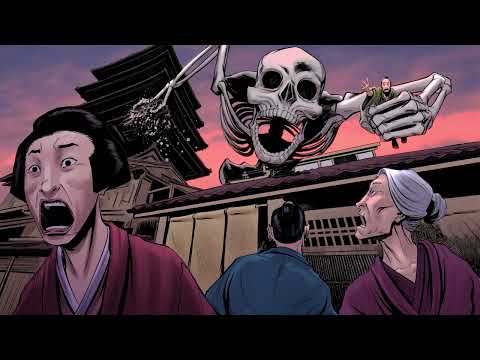 Gashadokuro - Das Riesenskelett, das Kyoto Terrorisierte - Kreaturen aus Japan