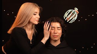 Real Person Hair Play, Arm Scratching &amp; Massage ft. ‪@JojosASMR  ~ ASMR Personal Attention