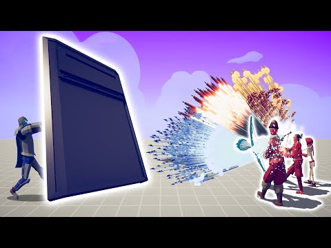 SUPER GIANT SHIELD vs EVERY GOD | TABS - Totally Accurate Battle Simulator