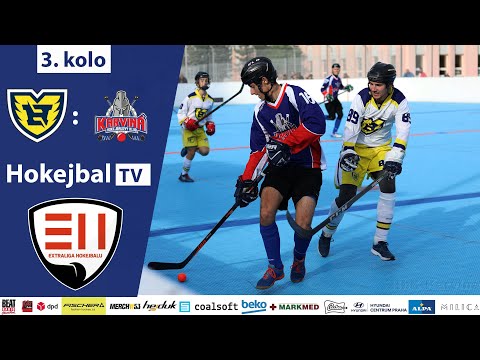 Highlights 3. kolo Extraligy hokejbalu | HBC Hostivař vs. HbK Karviná | 18.9. 2021