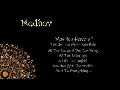 Madhav Name Meaning With Birthday Message