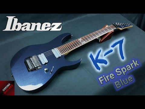 Ibanez K7-FB (J-Craft) Korn Signature 2001 - 2006 - Fire Spark Blue image 21