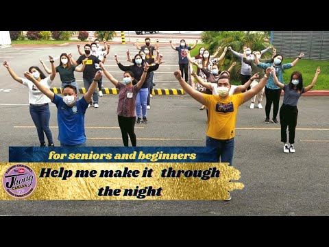 HELP ME MAKE IT THROUGH THE NIGHT | Zumba Dance Fitness | Jhong Canlas Tv
