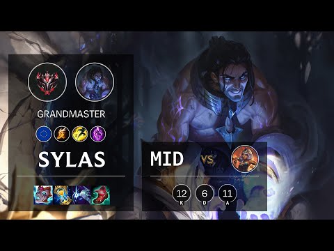 Sylas Mid vs Qiyana - EUW Grandmaster Patch 11.3