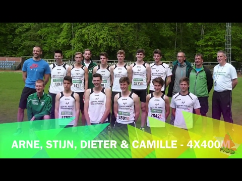 BvV AC Heren Brasschaat - Arne, Stijn, Dieter & Camille - 4x400m