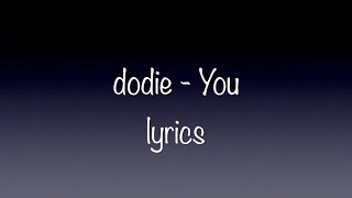 dodie - &#39;You&#39; lyrics and audio