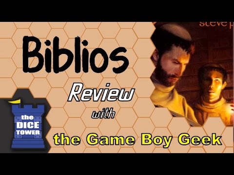 Biblios Review - with the Game Boy Geek - YouTube