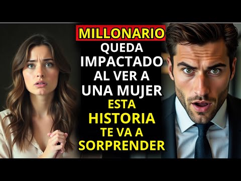 MILLONARIO QUEDA IMPACTADO AL VER A UNA MUJER... ESTA HISTORIA TE VA A SORPRENDER...