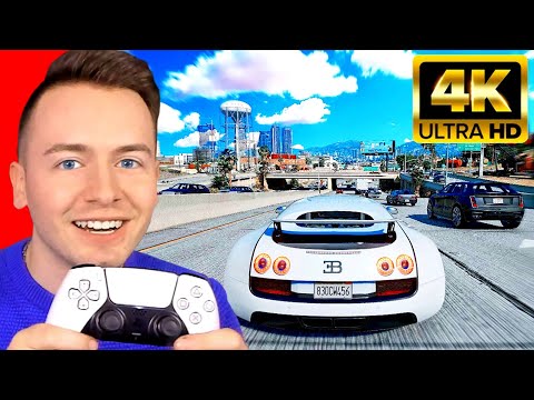 Die *NEUE* PS5 Version von GTA 5 spielen!!