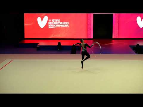 LUGOVSKIKH Elizaveta (MNE) - 2023 Rhythmic Worlds Qualifications HO Individual