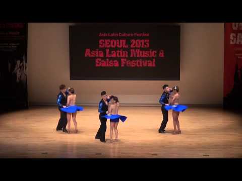 2013Asia Latin Music & Salsa Festival  championships 그라시아스 S (안무 끌루이 유달라)
