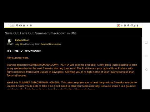 Summoner Smackdown: Boss Rush: Marvel Contest of Champions