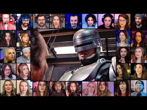 DRUG FACTORY  SHOOTOUT SCENE | ROBOCOP (1987) * REACTION MASHUP