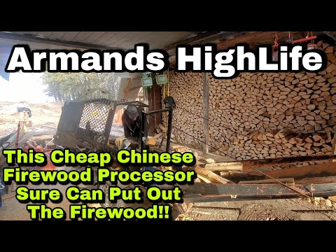 This Cheap Chinese Processor Sure Can Produce Firewood On A Buget!!!