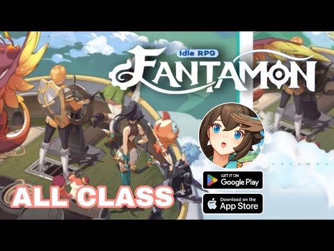 Fantamon: Idle RPG & All Class Gameplay Android IOS - Pre-register - Coming Soon.