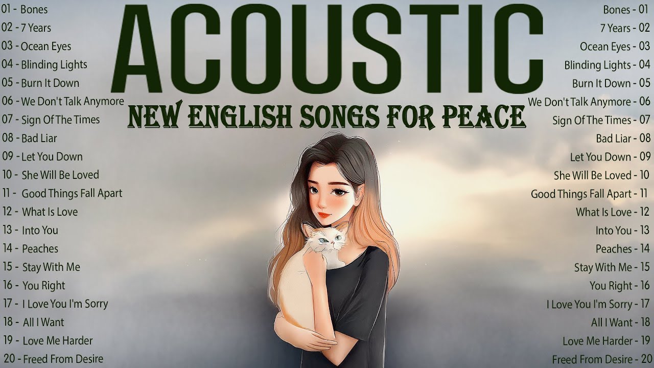Best Acoustic Music 2026 New Songs with Lyrics for Peace