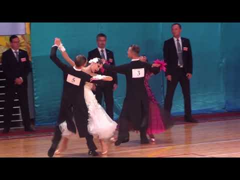Mstislav Kazakov - Alena Kazakova , V.Walts / WDSF Open 10 dance / Moskvich 2017
