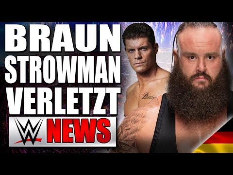 Braun Strowman wirklich verletzt, Cody Rhodes gründet Wrestling Promotion? | WWE NEWS 87/2018 Video