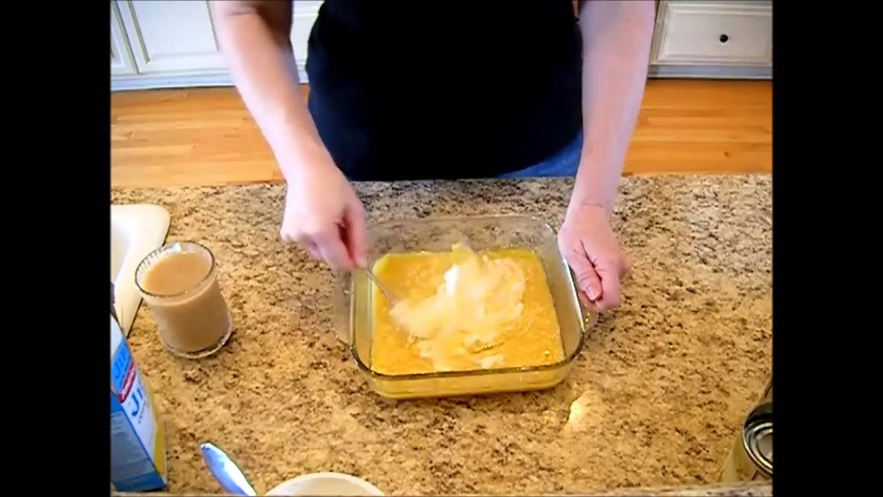 Easy Cheesy Corn Bake