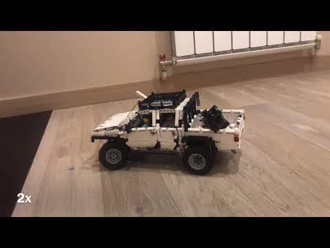 Издевательства над LEGO TOYOTA HILUX