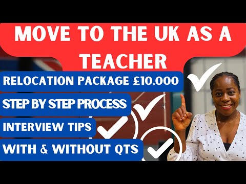 MOVE TO THE UK AS A FOREIGN TRAINED TEACHER// TRAIN TO TEACH IN UK ????????