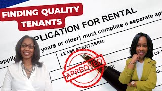 How to Find Good Tenants for Your Rental Properties: Screening Tips