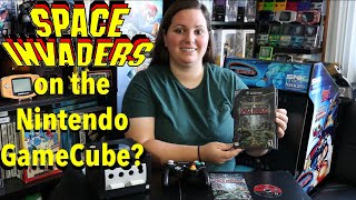 Space Raiders - Nintendo GameCube -Review and Gameplay (Space Invaders on the Nintendo GameCube)